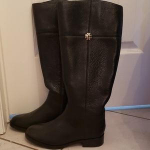 Tory Burch Jolie riding boots size 6 wide calf